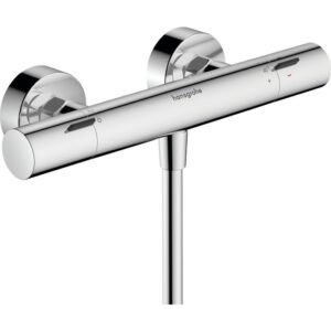 Mitigeur thermostatique douche - HANSGROHE - Ecostat Fine